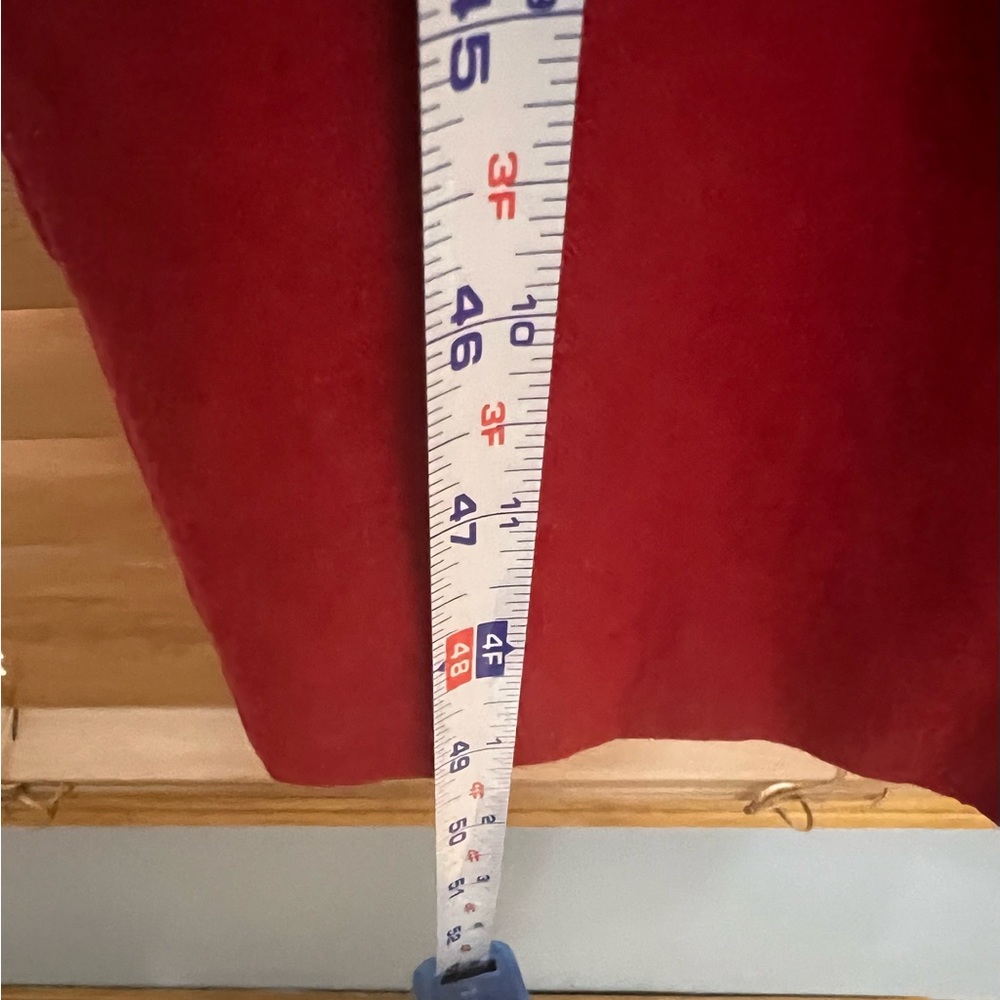 James River Trader Maxi Button Down Dress Red Siz… - image 6